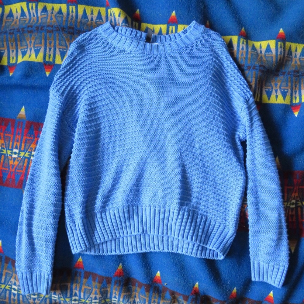 Blue H&M Divided Sweater
